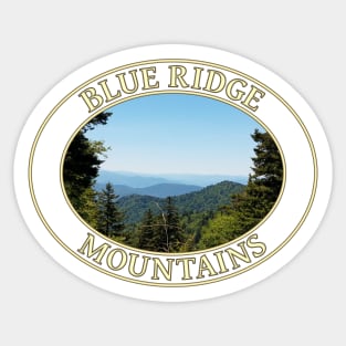 Blue Ridge Mountains of North Carolina Sticker